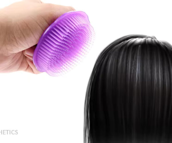 Pet Grooming Scrubber – Soft Rubber Bathing Brush - Image 3