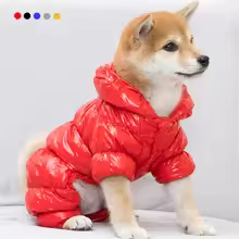 Winter Dog Jacket – Super Warm Down Coat with Hood