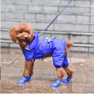 Waterproof Dog Rain Boots – Anti-Slip Rubber Shoes